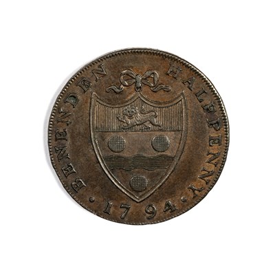 Lot 11 - A GROUP OF TWENTY 18TH/ 19TH CENTURY PROVINCIAL TOKENS
