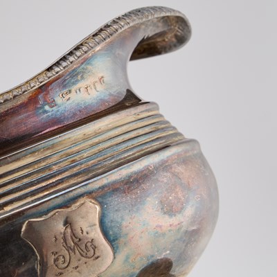 Lot 348 - FOUR SILVER CREAM JUGS
