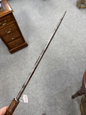 Lot 2 - A LATE 19TH CENTURY BAMBOO SWORD STICK