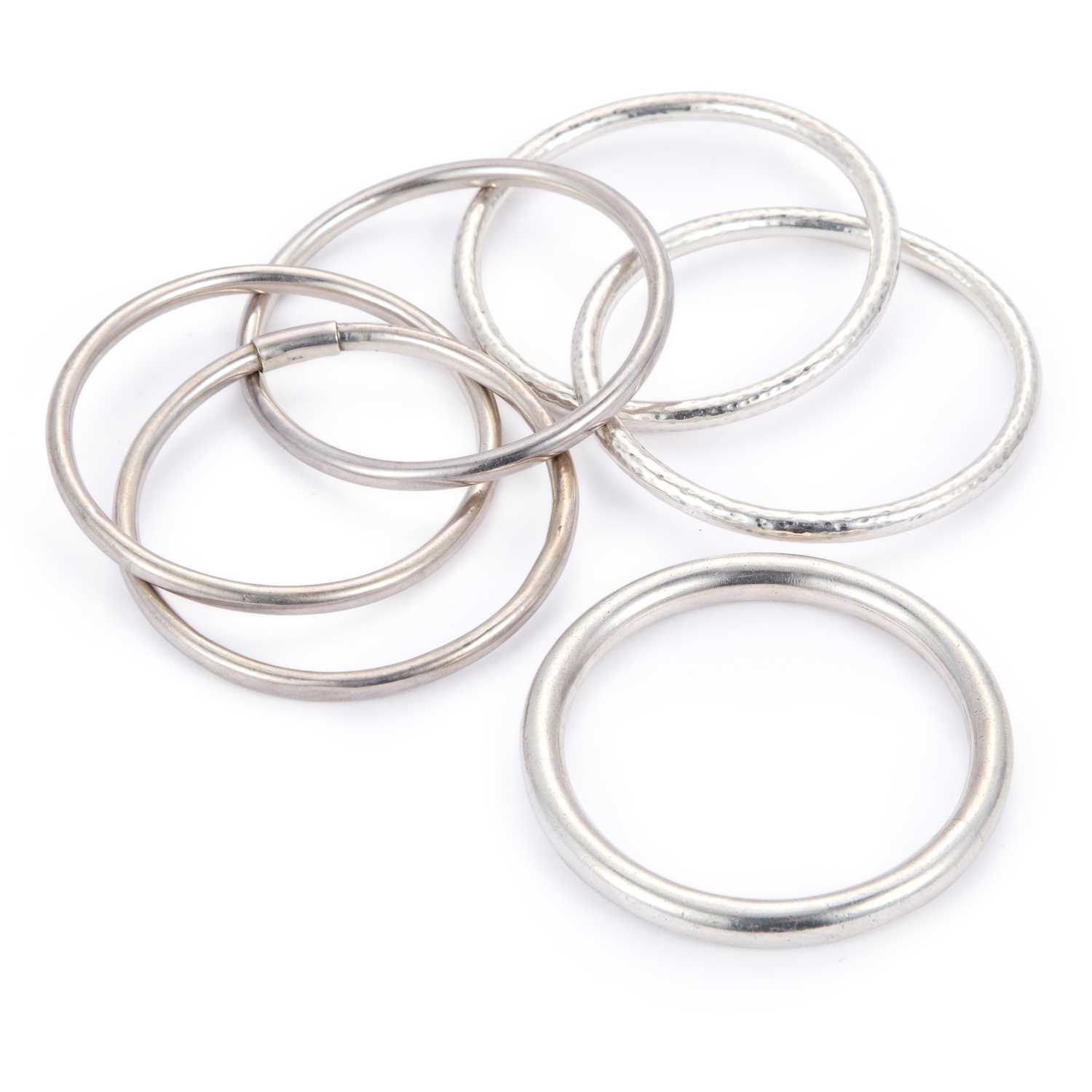 Lot 742 - THREE BANGLES