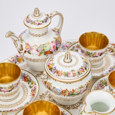 Lot A FINE SEVRES COFFEE SERVICE