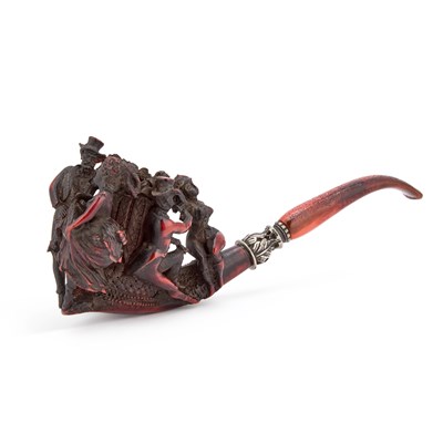 Lot 815 - A GUSTAV FISCHER SMOKING PIPE