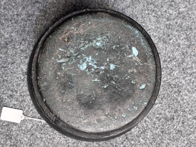 Lot 132 - A LATE 17TH CENTURY LEADED BRONZE MORTAR