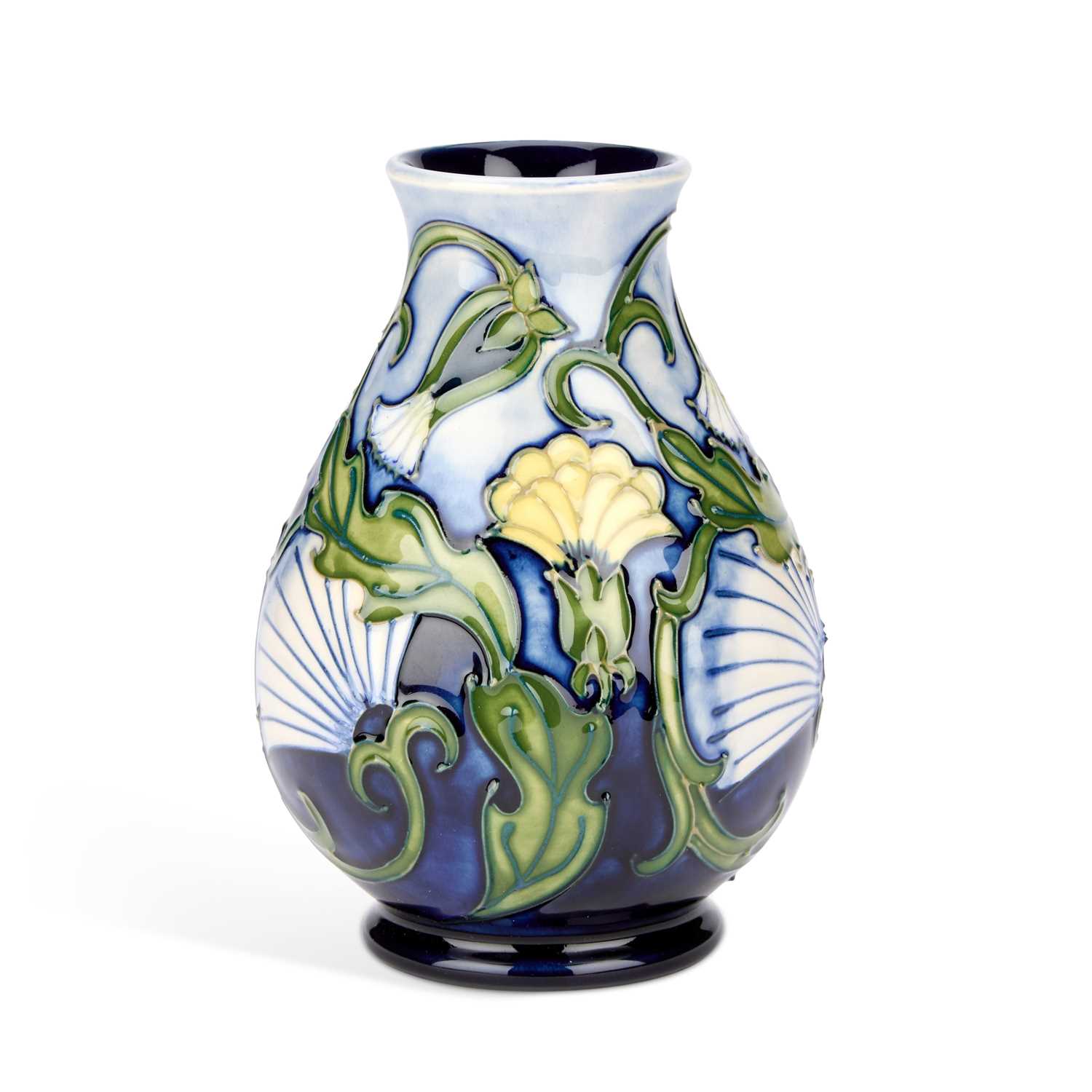 Lot A MOORCROFT 'ROUGH HAWKS BEARD' VASE