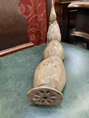 Lot A CHINESE GOURD SCROLL WEIGHT