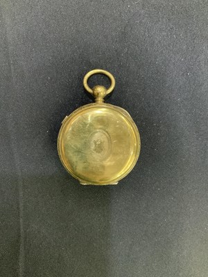 Lot THREE POCKET WATCHES AND AN ALARM CLOCK