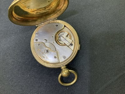 Lot THREE POCKET WATCHES AND AN ALARM CLOCK