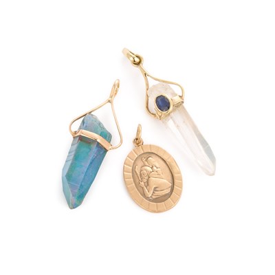 Lot 751A - THREE PENDANTS