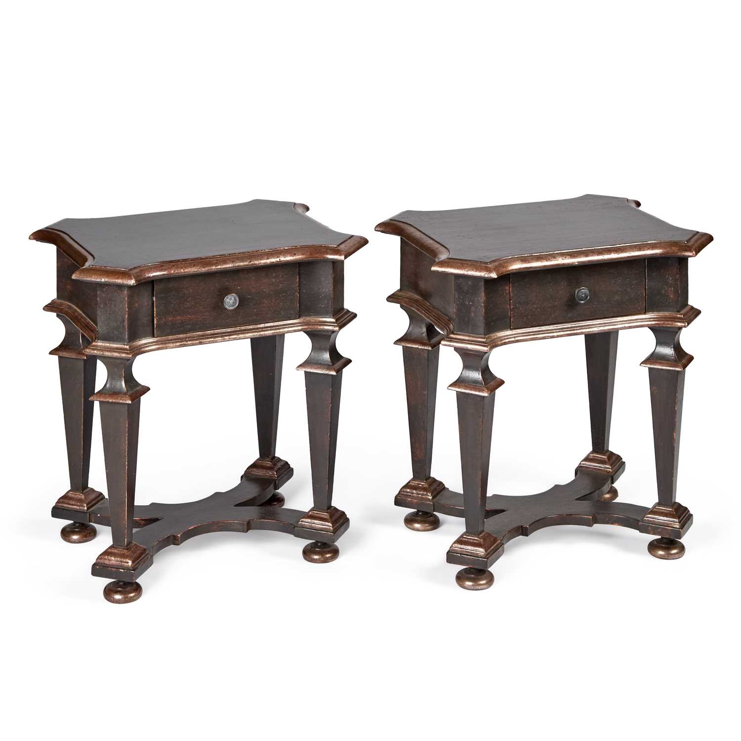 Lot A PAIR OF OCCASIONAL TABLES