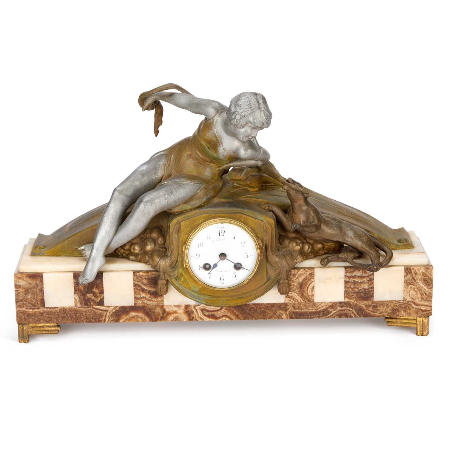 Lot A FRENCH ART DECO CLOCK, C.1930