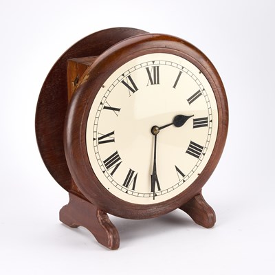 Lot A DOUBLE FACED FUSEE CLOCK, C.1900