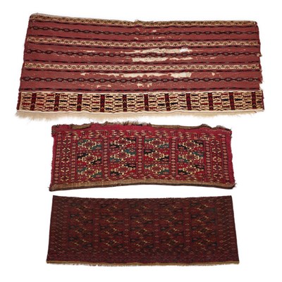 Lot 961 - THREE TURKEMAN RUGS