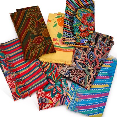 Lot 55 - A COLLECTION OF COLLER CAMPBELL SCARVES