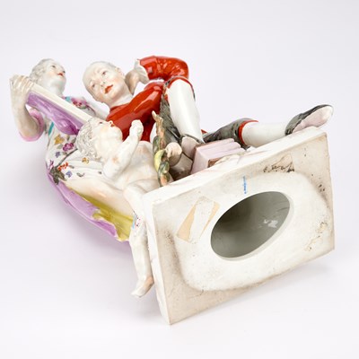 Lot A BERLIN PORCELAIN FIGURE GROUP, 19TH CENTURY