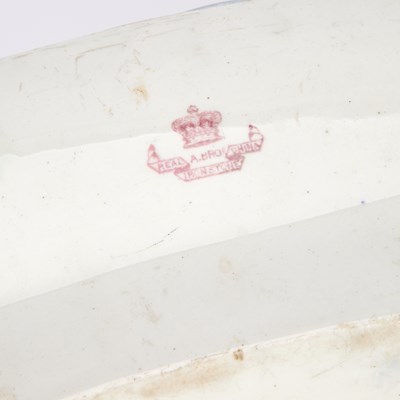 Lot AN ASHWORTH BROS IRONSTONE MEAT PLATE, C.1840