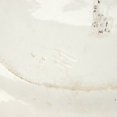Lot AN ASHWORTH BROS IRONSTONE MEAT PLATE, C.1840