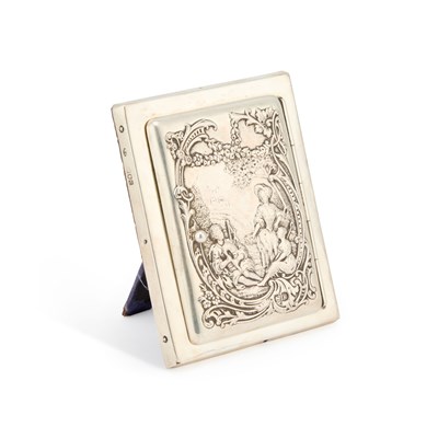 Lot 446 - A LATE VICTORIAN SILVER PHOTOGRAPH FRAME