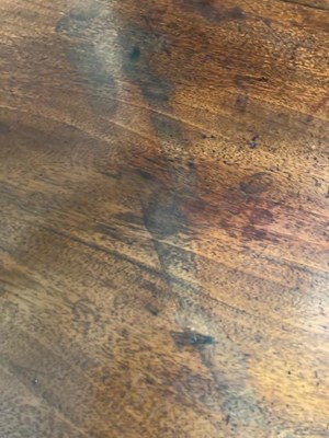 Lot A GEORGE III MAHOGANY TRIPOD OCCASIONAL TABLE