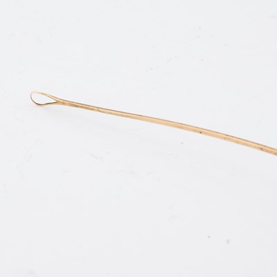 Lot A PAIR OF VICTORIAN GOLD SPECTACLES