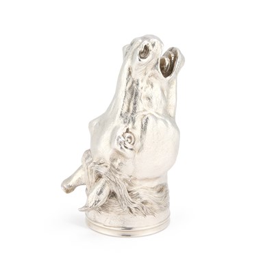 Lot 339 - A LARGE ELIZABETH II SILVER STIRRUP CUP
