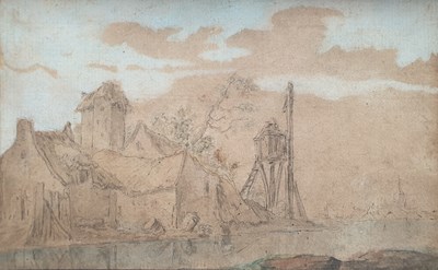 Lot ATTRIBUTED TO JAN JOSEFSZ VAN GOYEN (DUTCH 1596-1656)