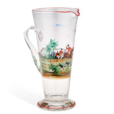 Lot 69 - A LARGE GLASS JUG