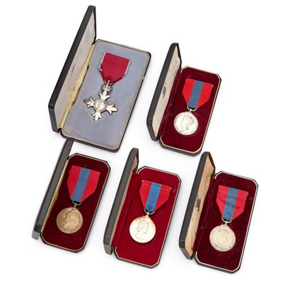 Lot 12 - A GROUP OF MEDALS