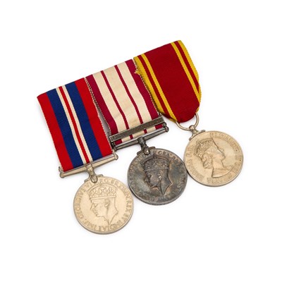 Lot 37 - A SECOND WORLD WAR AND FIRE SERVICE MEDAL GROUP