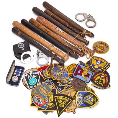 Lot 17 - A COLLECTION OF POLICE EPHEMERA